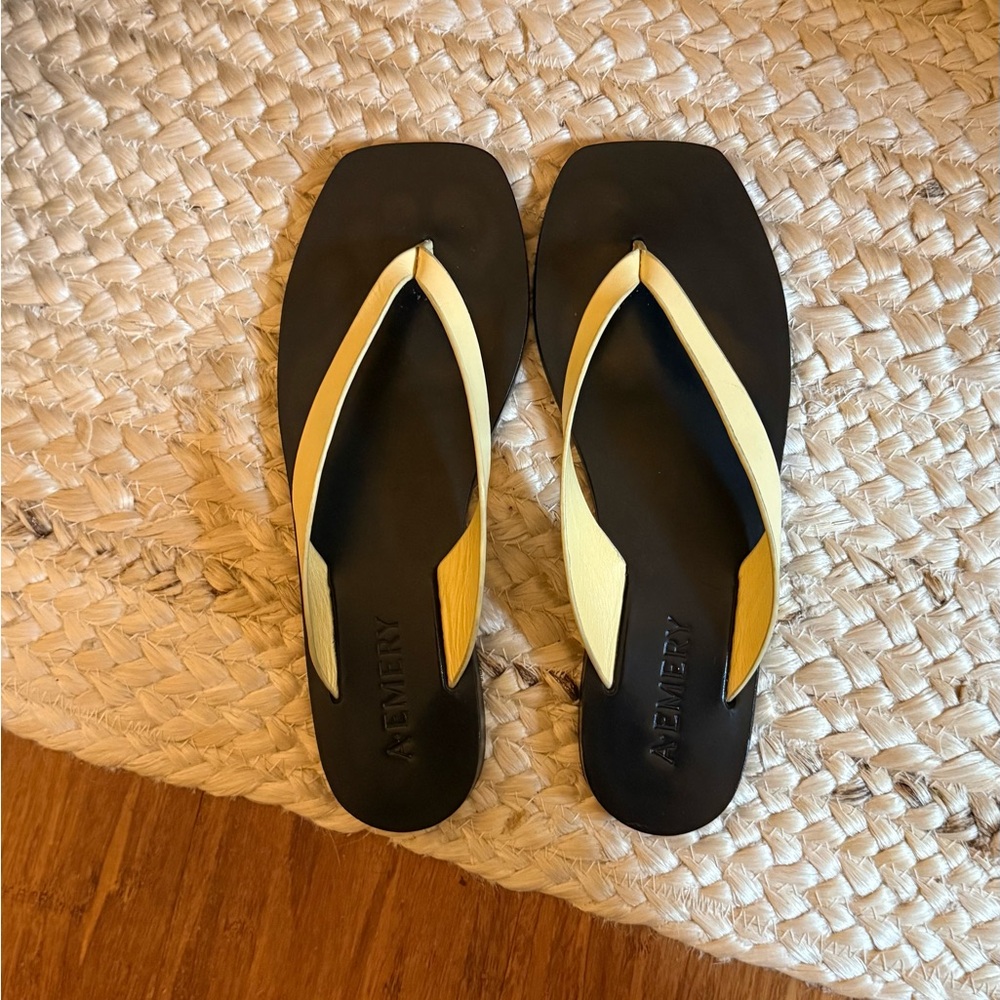 A.Emery Butter Yellow Kinto Sandal